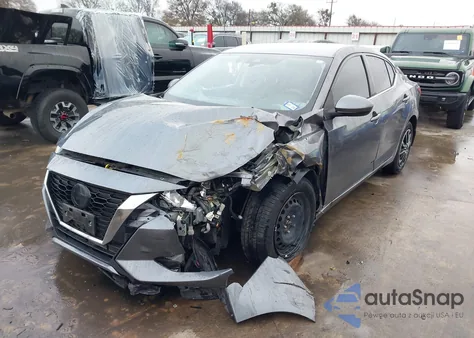 2022 Nissan Sentra S Xtronic Cvt из США, поврежденный, VIN 3N1AB8BV0NY260470